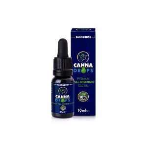 λαδι CBD CannaDrops Premium Natural Full-Spectrum Cannabis Oil – 10ml 10% (1000mg) CBD