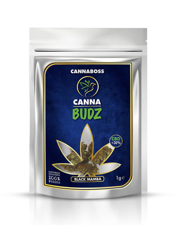 Κάνναβη CBD CannaBudz Black Mamba < 30% 1g